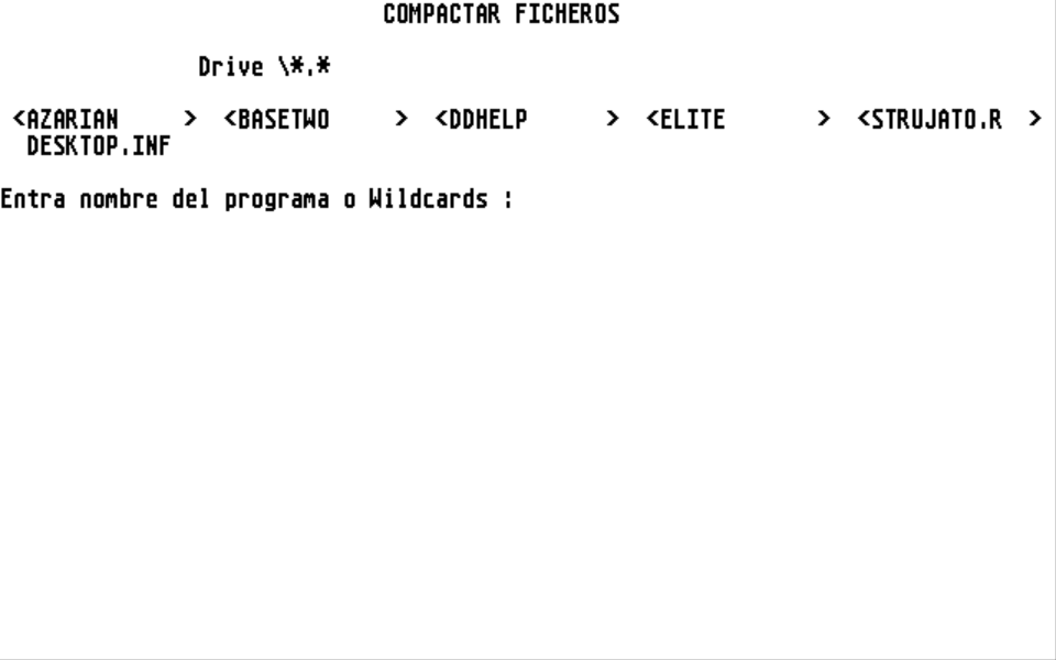 Estrujator atari screenshot
